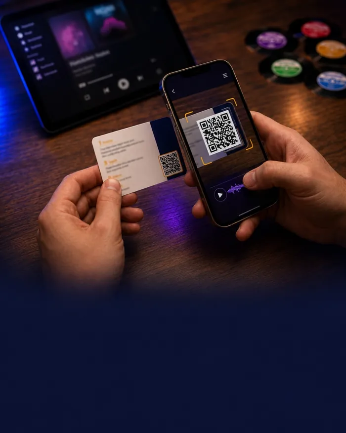 Scan. Listen. Guess.