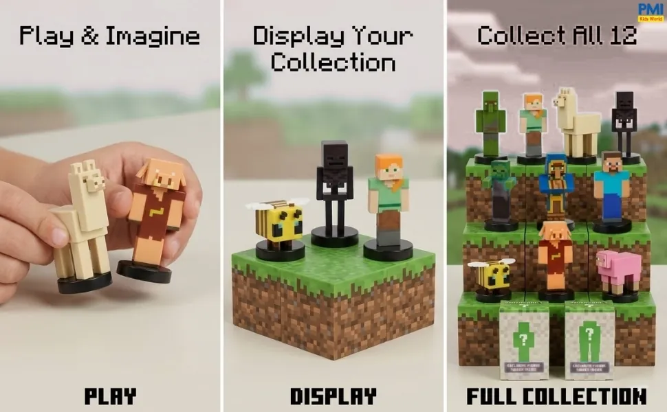 Minecraft 3D Stampers Series 2 – 8-Pack Deluxe Box