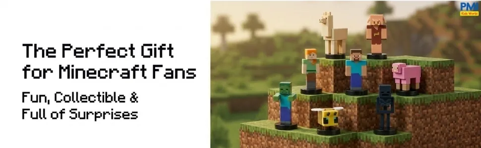 Minecraft 3D Stampers Series 2 – 8-Pack Deluxe Box