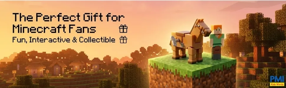 Minecraft Wind-Up Toy – 2-Pack – Alex & Horse