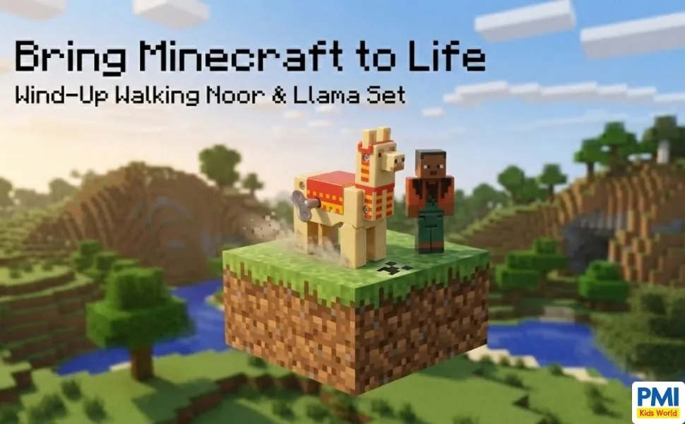 Minecraft Wind-Up Toy – 2-Pack – Noor & Llama