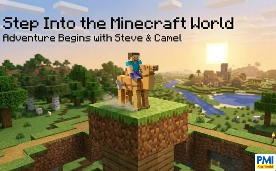 Minecraft Wind-Up Toy – 2-Pack – Steve & Camel