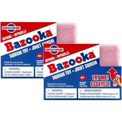 Bazooka Scented Squishy Toy – 2-Pack
