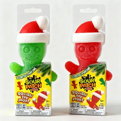 Sour Patch Holiday Scented Squishy Toys – 2-Pack