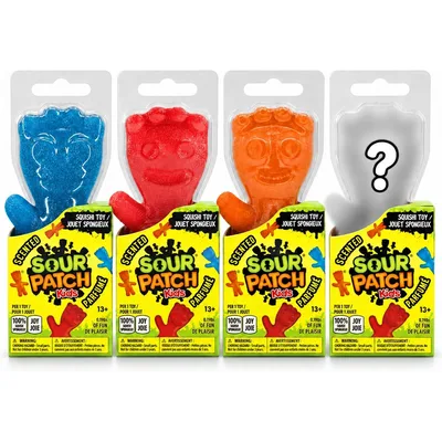 Sour Patch Scented Squishy Toys – 4-Pack